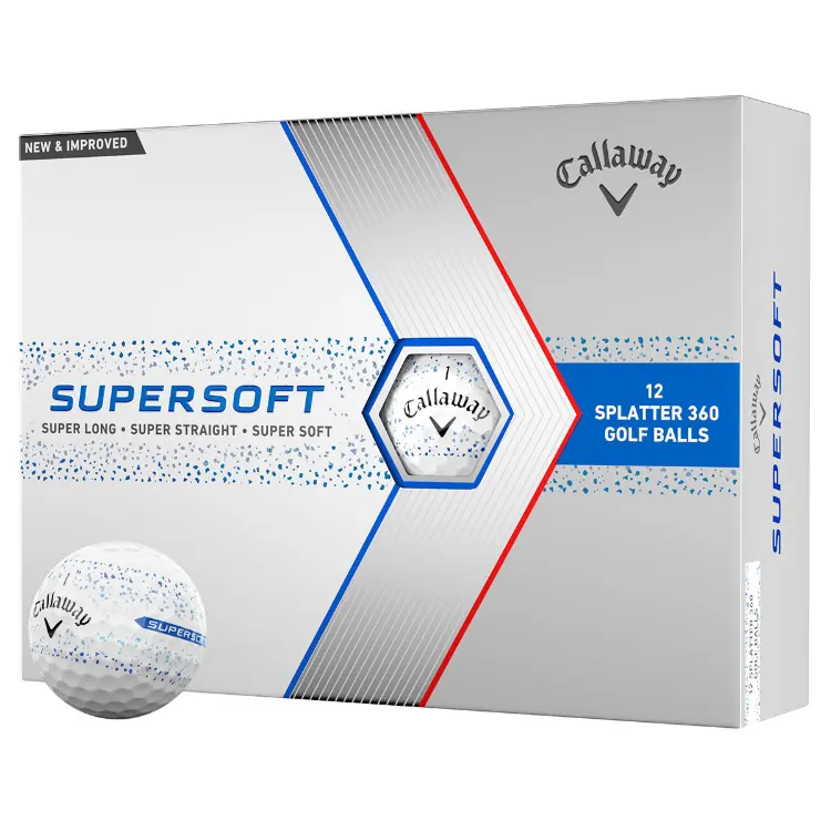 Callaway Supersoft Splatter golfballen