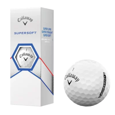 Callaway Supersoft golfbal en sleeve