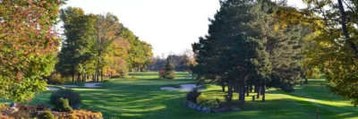 De oude negen golfclubs