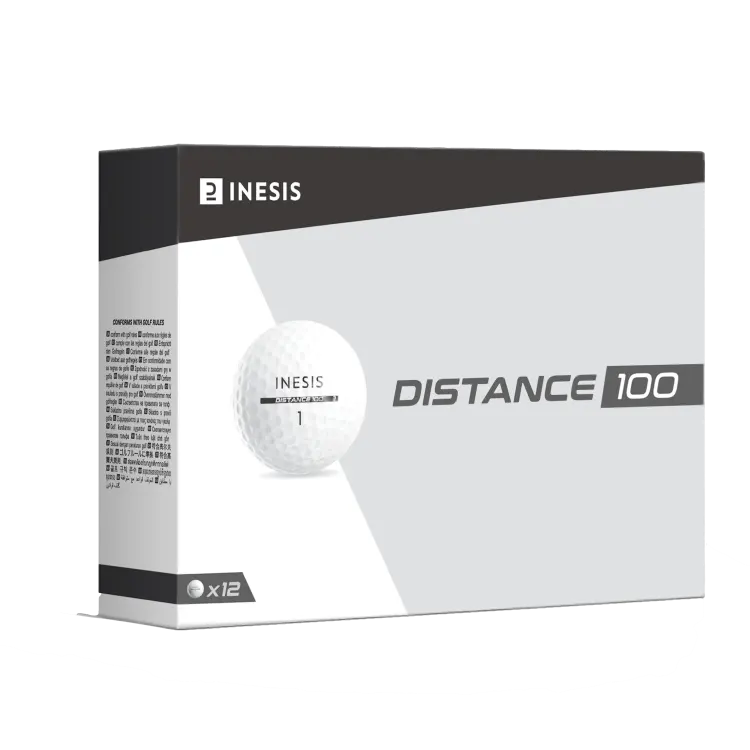 Inesis Distance 100 - goedkope golfballen