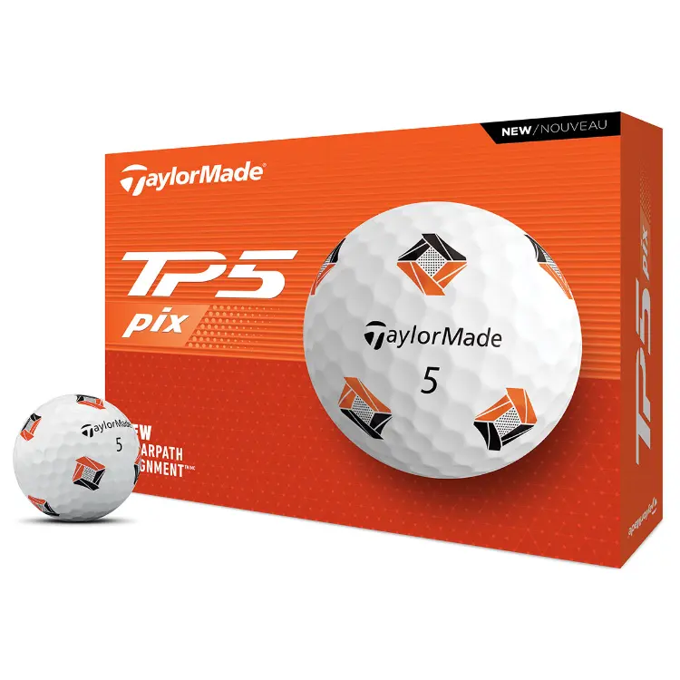 TaylorMade TP5x Pix golfballen