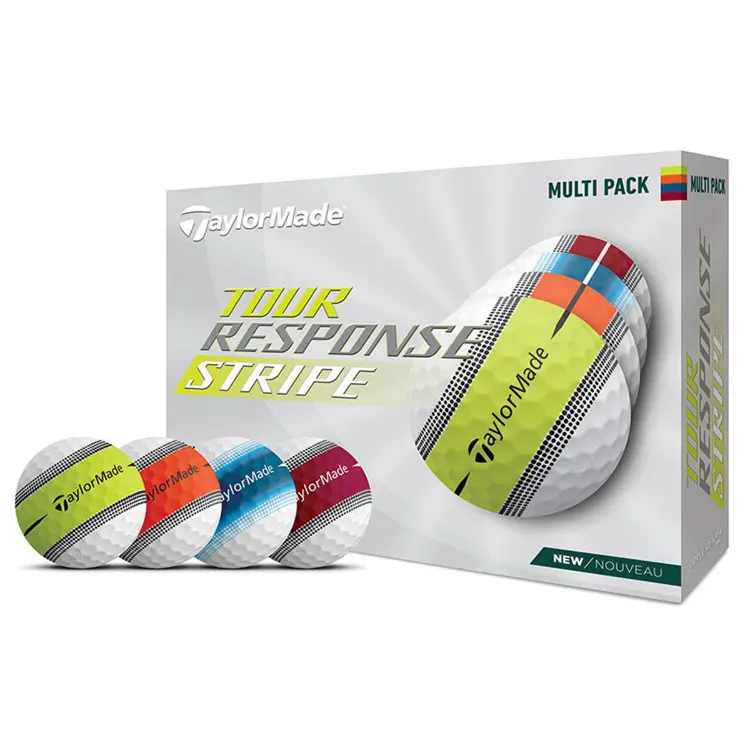 TaylorMade Tour Response Stripe golfballen