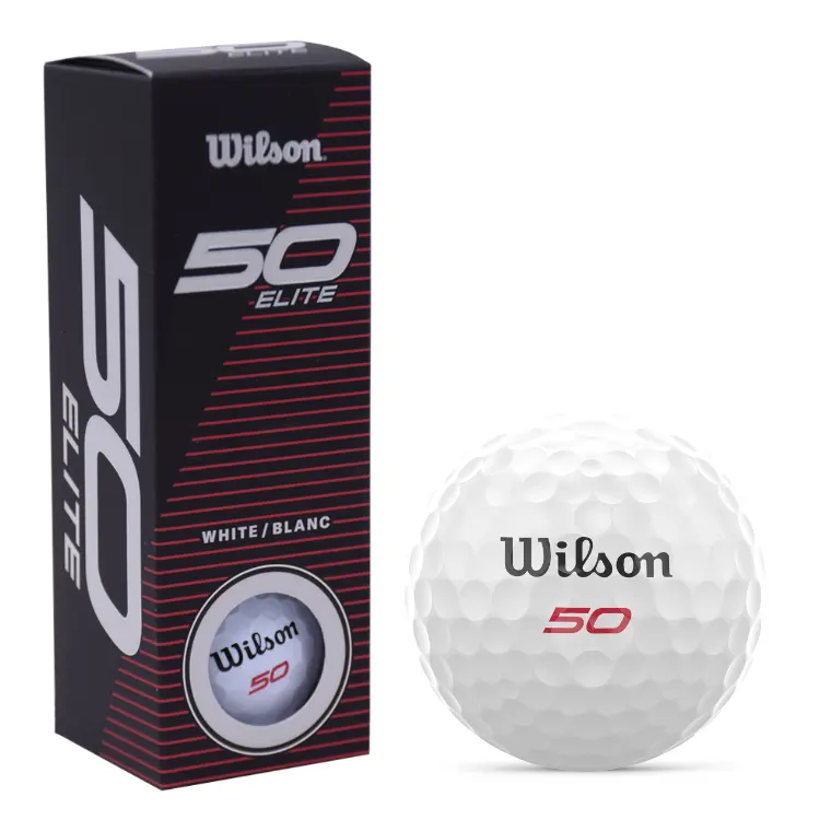 Wilson Fifty Elite golfbal en sleeve