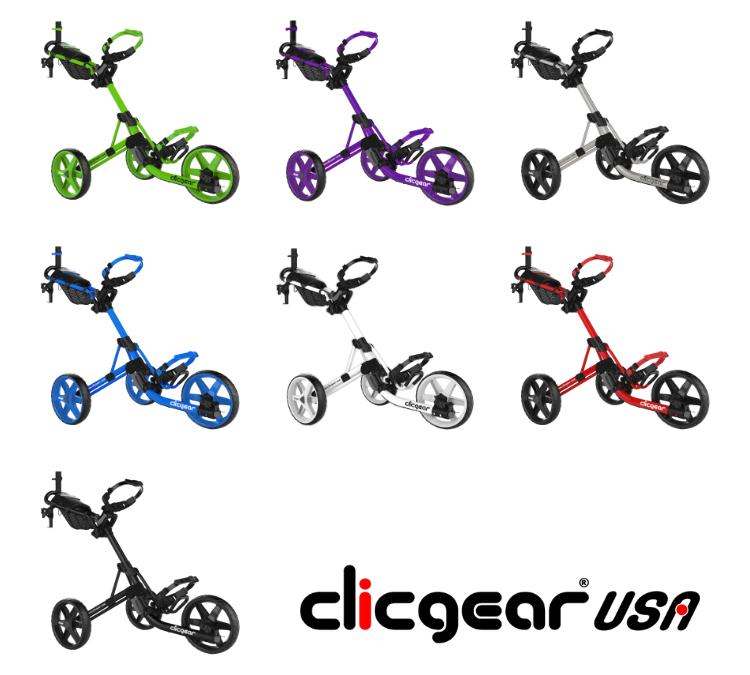 clicgear 4.0 golftrolley kleuren